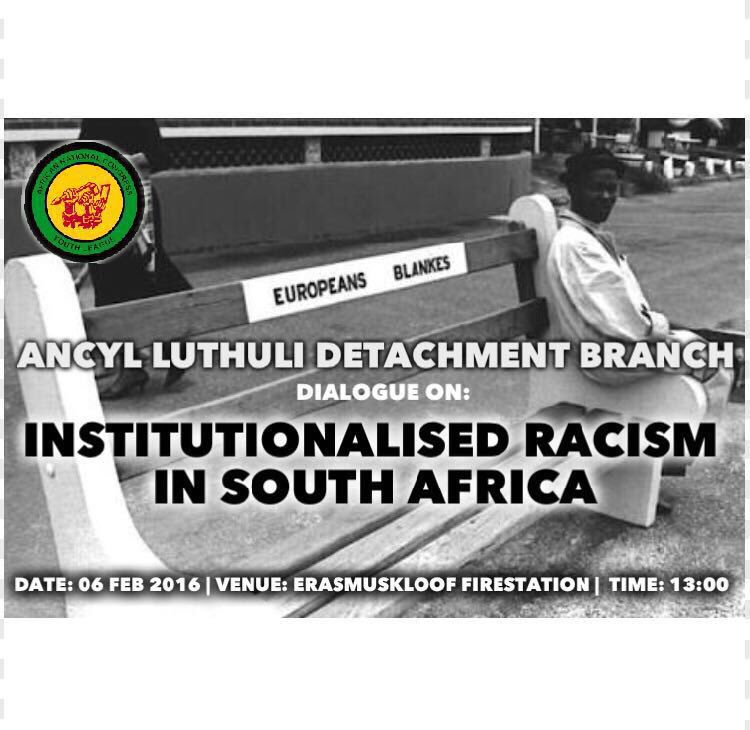 ANCYLWARD82's tweet photo. We must address the structural &amp; institutional racism which exists in this country join #ProfFikeni 6/02/16 https://t.co/hklje6P4PV