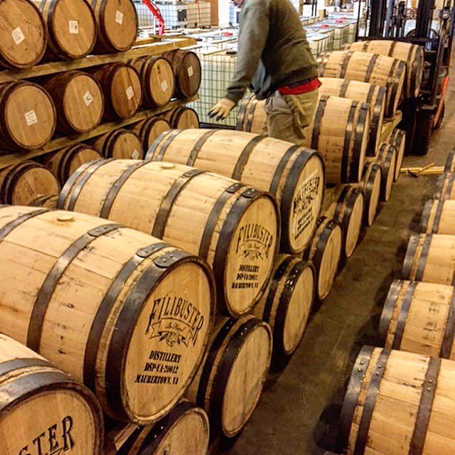 FilibusterDC's tweet photo. 1 hour and 4 years to go! #bourbon #whiskey #booze #smallbatch #distillery #barrel #cocktails #drinklocal #vaabc https://t.co/si8IxODQef