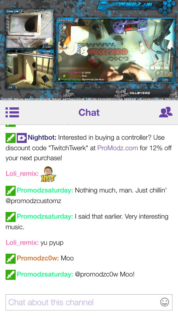 IAmMrSaturday's tweet image. Come hang out with the #PMZFam in @ProModz&apos;s #Twitch stream! twitch.tv/ProModzCustomz