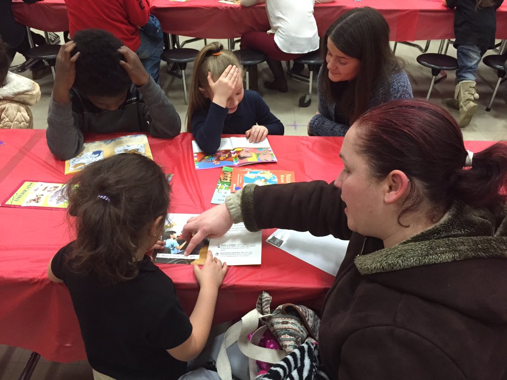 waltoncmsd's tweet photo. @CLEMetroSchools Walton families enjoying pastas after reading together  @ our Pages for Pasta event @CSUCollegeofEd https://t.co/tgudL4MgI7