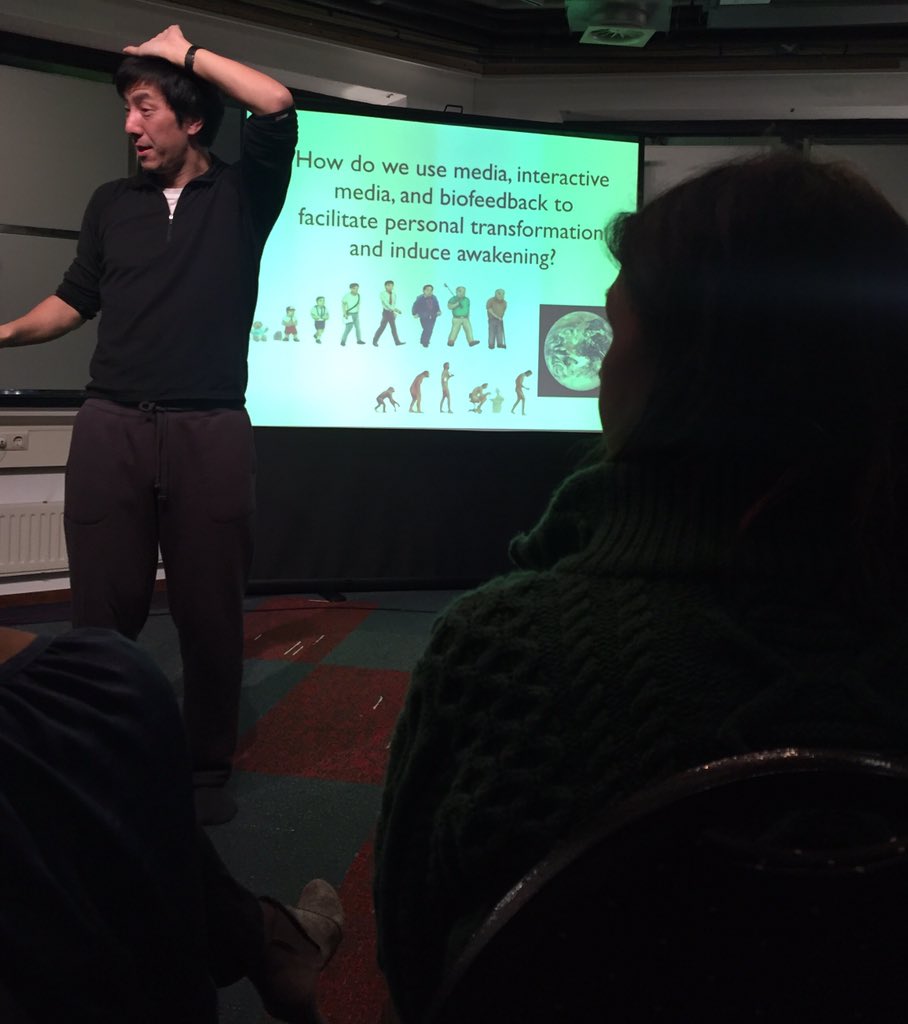 NadaHandane's tweet photo. First kick off organised by @HolisticPA Dr. Gino Yu @phusikoi gave his amazing perspective on Consciousness Hacking! https://t.co/VAwpDcdPS9