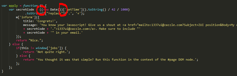 CodeIsReal's tweet image. Must really really like typing! You know these parentheses are optional, don't you?
#zazzle #web #fun #typing #much