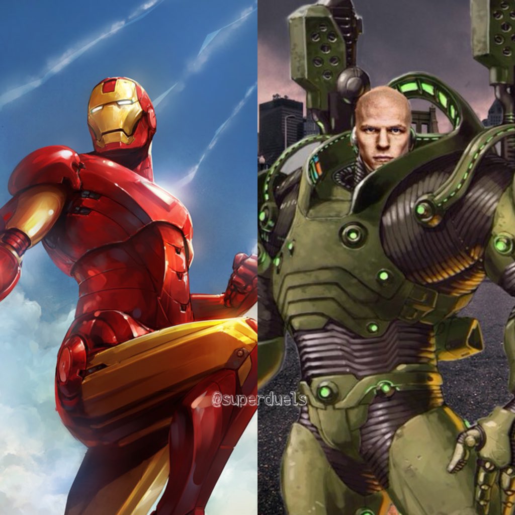superduels's tweet photo. #Deathmatch

RT: Iron Man

LIKE: Lex Luthor https://t.co/5g6RLBZ9sO