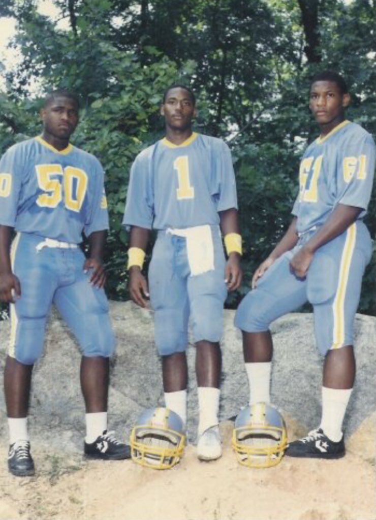 Yes, I certainly know a thing or two about football. #ThrowbackThursday #APS #MaysHighSchool #SB50