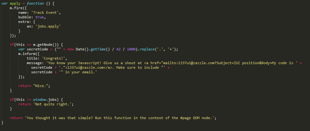 CodeIsReal's tweet image. Starting to get readable!
#zazzle #crazy #code #web #is #fun