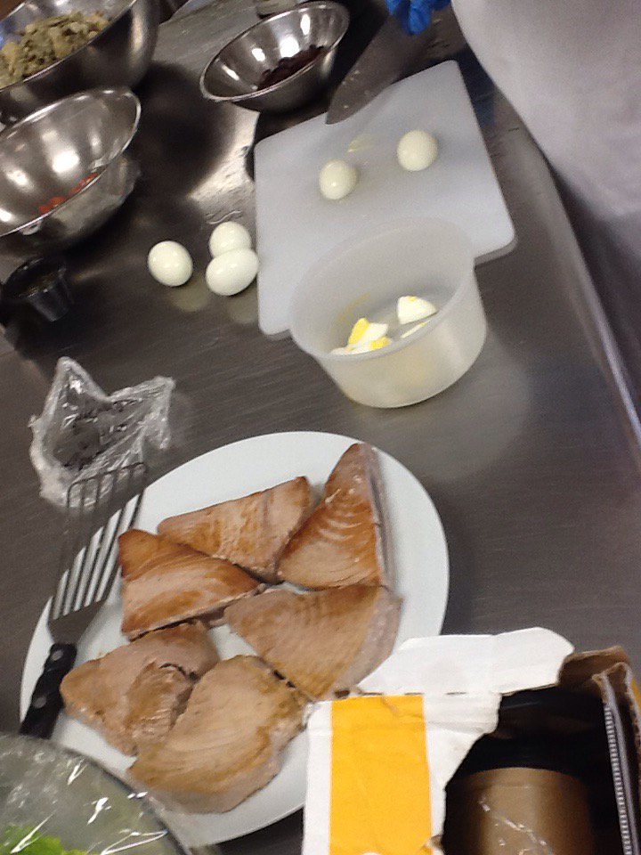 ChefTsedio's tweet photo. Can you guess the salad being made? https://t.co/wDsox94PYe