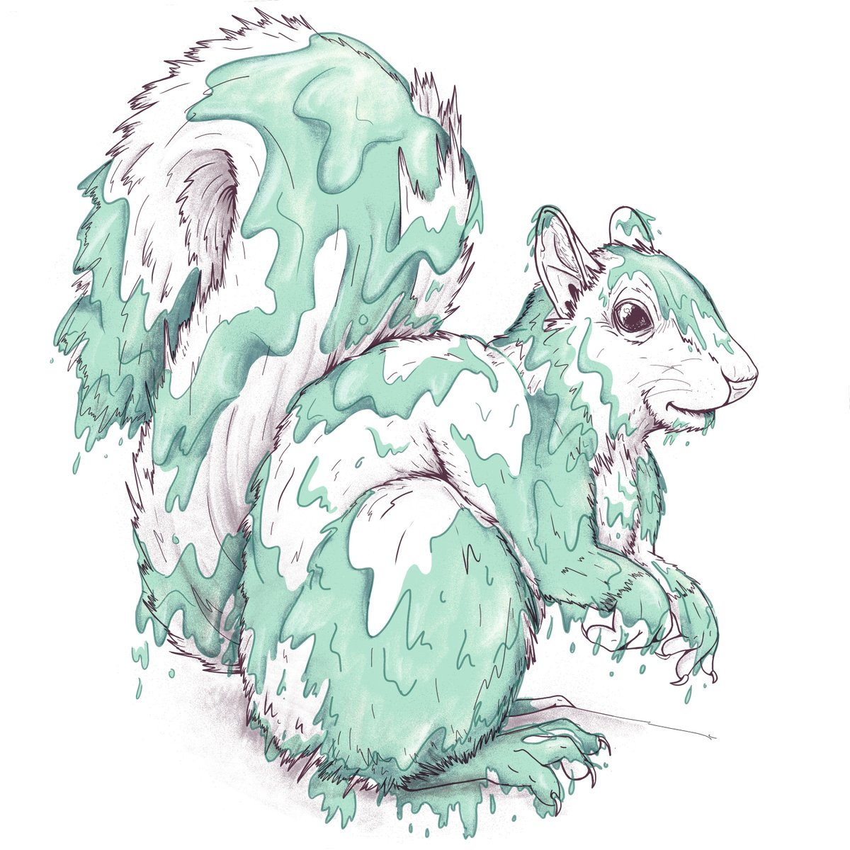 mayparsey's tweet photo. Future Mutant #illustration #Mutant #Squirrel #watchyoself https://t.co/DHFUaWxMAZ
