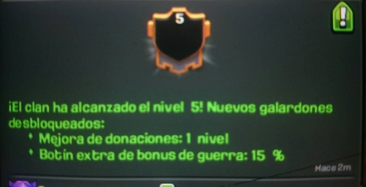 HispanicLegends's tweet photo. Por fin clan Level 5 😍😍😍😍😍 https://t.co/0WPyYLdmu1