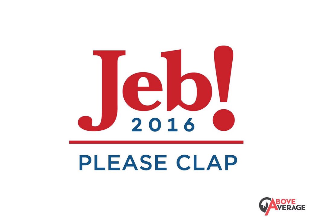 Jeb Bush throws a tantrum when asked about his logo