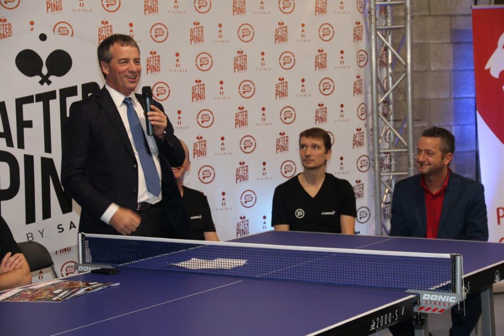 BourgmestreAns's tweet image. Conférence de presse relative à l'ITTF Legends #Tennis de Table au Hall des Sports d’Ans ce 5 février #Ans #Saive