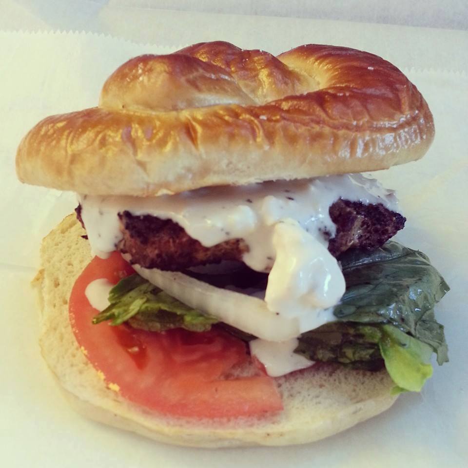 UniversityDogs's tweet image. Take $1 off specialty burgers, too! Try our Big Bleu Burger topped with Bacon and Homemade Bleu Cheese Dressing