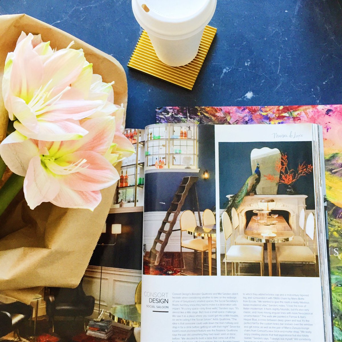 ConsortHome's tweet photo. Enjoying #TBT thanks to @luxemag's story on #MaisondeLuxe15, featuring our Social Saloon #design! #consortdesign https://t.co/ZW6UWL65f2