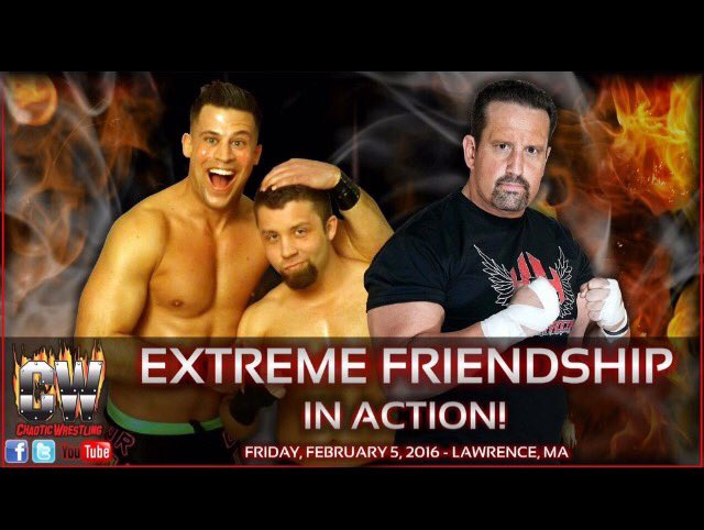 MarkShurman's tweet photo. So fired up to get extreme with my buddy @TheTommyDreamer tomorrow night! https://t.co/NLMj94UsmF #werehardcore https://t.co/YBOnVPwkbg