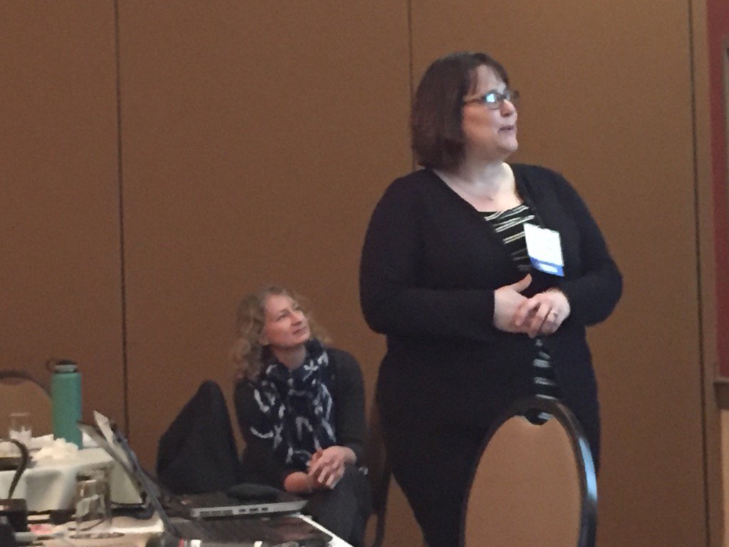 CoxBrand's tweet photo. Lori Ellis, ASPIRE, presenting some of the many resources in our college resource network #SSRC2016 https://t.co/BlkGJlEa8o
