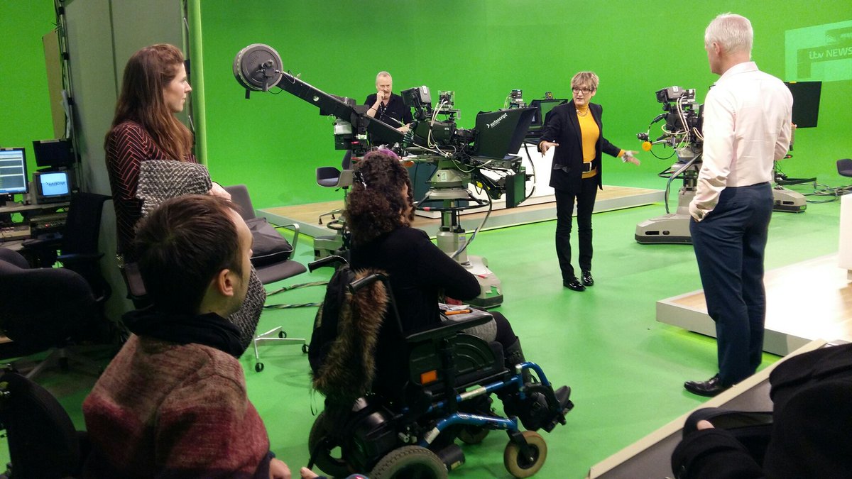 We're proud to have worked today with <a href="/scope/">Scope</a> and <a href="/itvnews/">ITV News</a> on increasing disabled people in the media