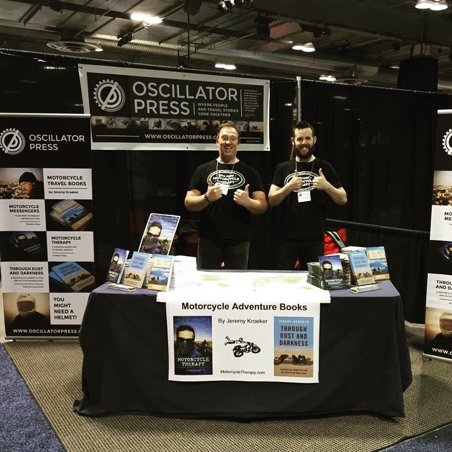 Oscillator Press on Twitter "John and Alan manning the booth for Day1
