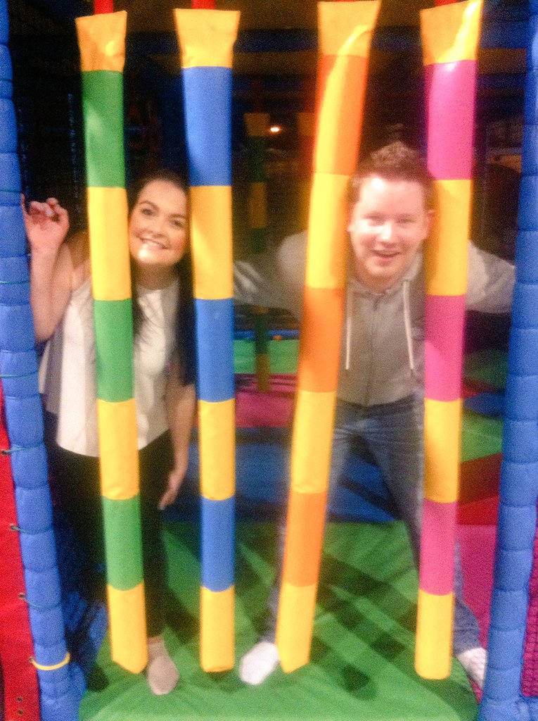 Had such an awesome time racing around the soft play centre <a href="/KidzAbout/">Kidz About</a> for #HughesVsChew next week