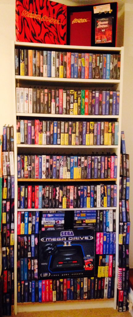 kingdomofcarts's tweet photo. The boxed games in my megadrive/Genesis collection #megadrive #retrocollective #gamersunite #retrogaming #sega #me https://t.co/Wq4wFDfPlx