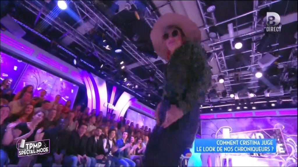 TBT9_W9's tweet photo. "C'est pour montrer que je peux encore le faire !" @IsaMoriniBosc #TPMP https://t.co/KwkpJB3G1V