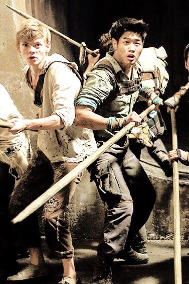 rtfavgay's tweet photo. newt and minho - the maze runner https://t.co/fL3uvU6HzC
