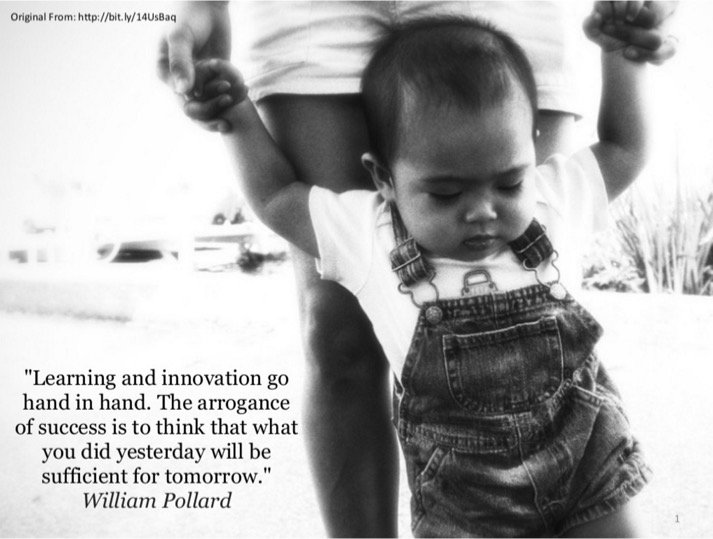 amandablayke's tweet photo. Learning &amp; innovation go hand in hand. Don't be arrogant to think what you did yesterday is suffice #TCEA16GC https://t.co/r4OuRdYiTE
