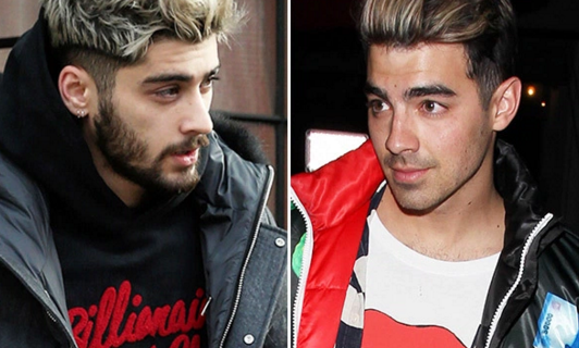Shocking Blonde Hair Makeover Copying Zayn Joe Jonas Shocking
