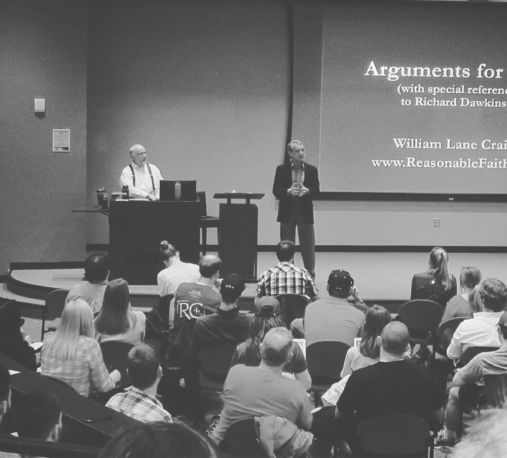 RFupdates's tweet photo. Dr Craig speaking at @KennesawState on the topic, "Evidence for God" earlier this week! https://t.co/vRGlotBWtx