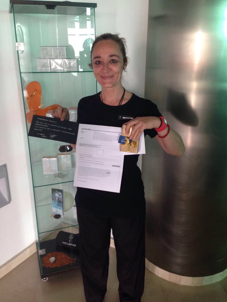 M_SierraNevada's tweet image. Enhorabuena Ángeles! Mas felicitada por nuestros clientes #spateam #yhiwellness #yhispa