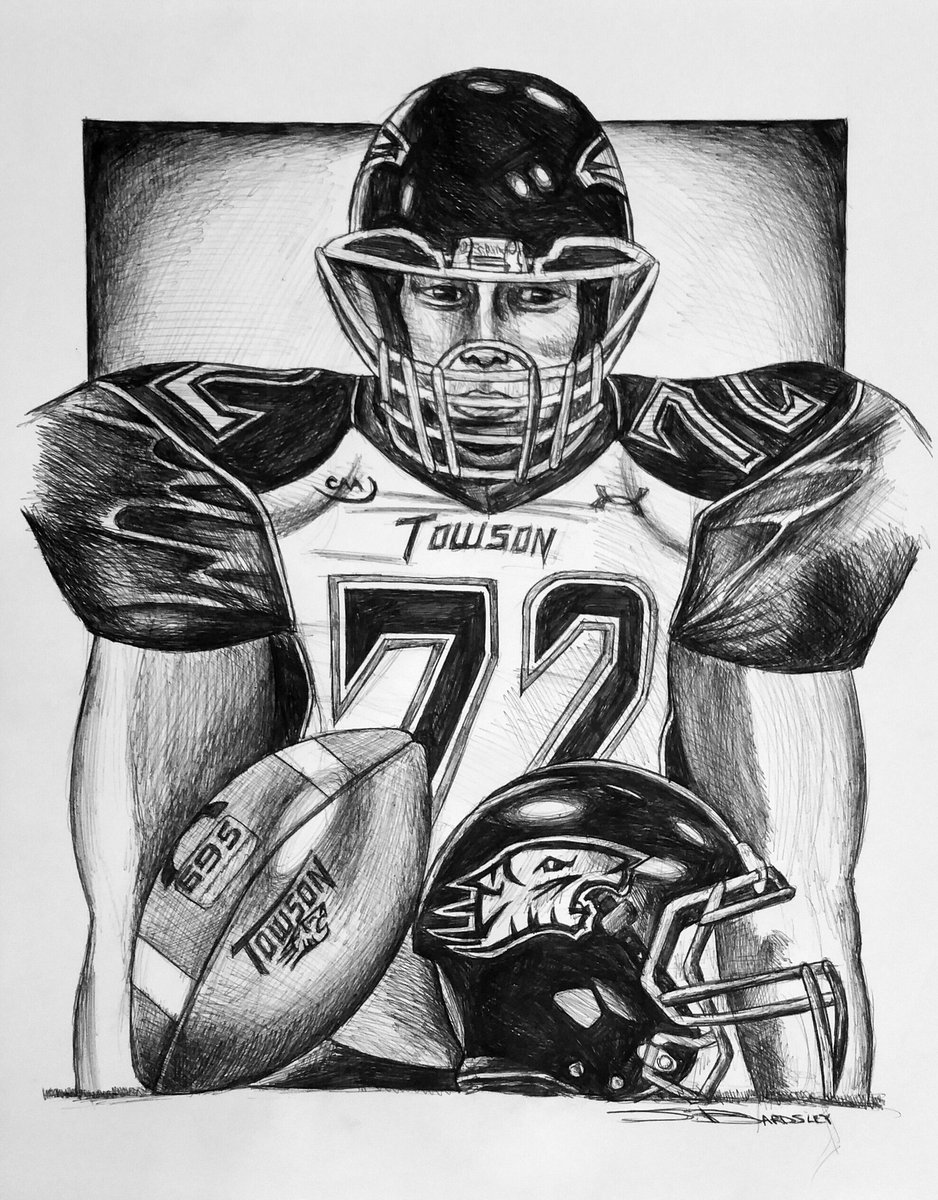 BardsleyArt's tweet photo. So proud of @aarongrzym Just commmitted to @Towson_FB Baseball coached him as a kid and sons friend. #nexTUp16 #F115 https://t.co/FGnuuXkB3J