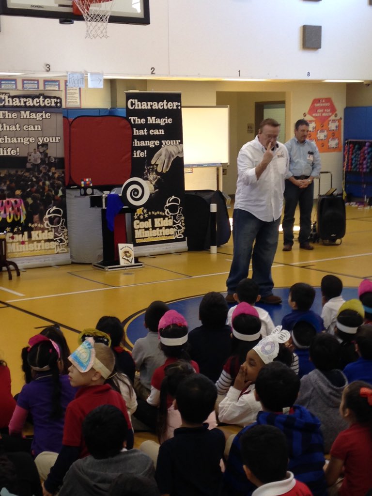 CobbElem's tweet photo. Great program today at school Cool Kids Character, thanks Mr. Steve and Mr. Alan. https://t.co/dao3paJZ32