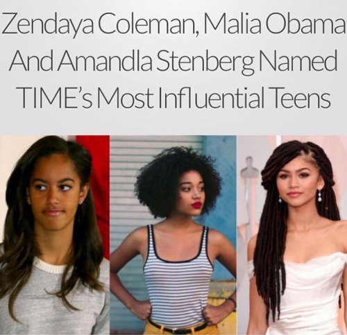 BC_Woman1's tweet photo. Women Crush Everyday! @Zendaya @amandlastenberg #maliaobama https://t.co/80dGUNciZQ