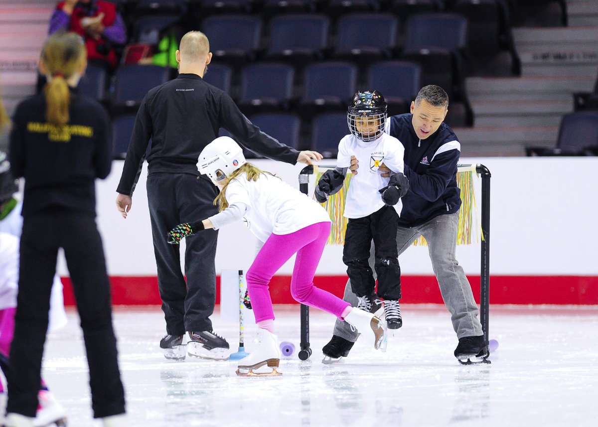 SkateCanada's tweet photo. #TBT The 2016 CanSkate Showcase at the #CTNSC16 when @Therealestojko was a program assistant! https://t.co/35RZJcmAHR