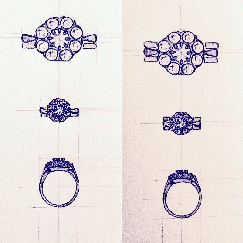 KJJewellery's tweet photo. Which would you choose? #leftorright #singleordouble #bespokejewellery #weddingring #bridalset https://t.co/0nICAJKkH4