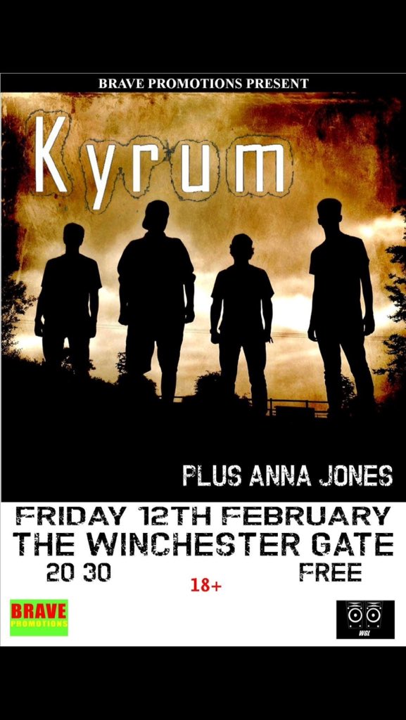 Tomorrow and next Friday's gigs #livemusic #ukrockband #kyrum