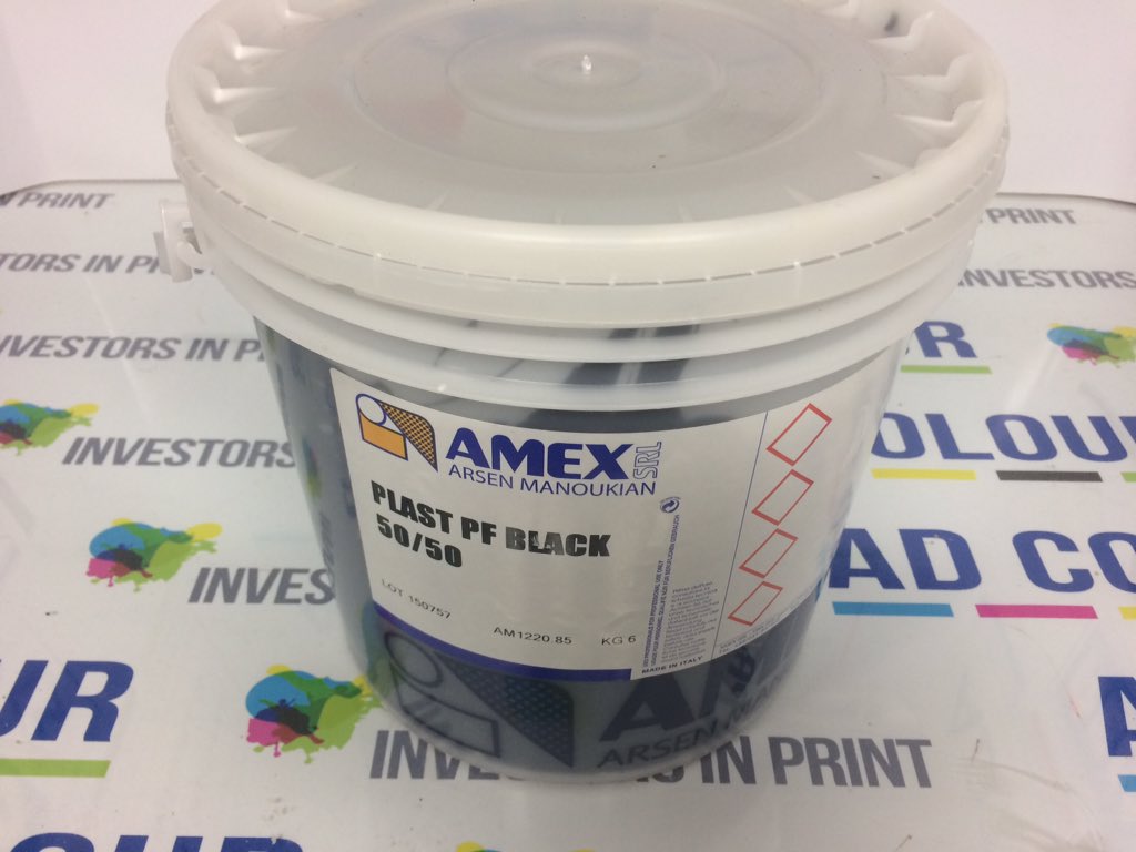 adcolourinks's tweet photo. Amex 50/50 black great fibre Matt down and opaque. Along with Matt onyx black it's all white by us lol https://t.co/sqKAjd3qkx