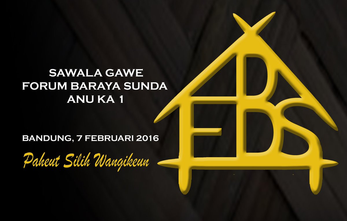 Forum Baraya Sunda (@forumbsunda) on Twitter photo 