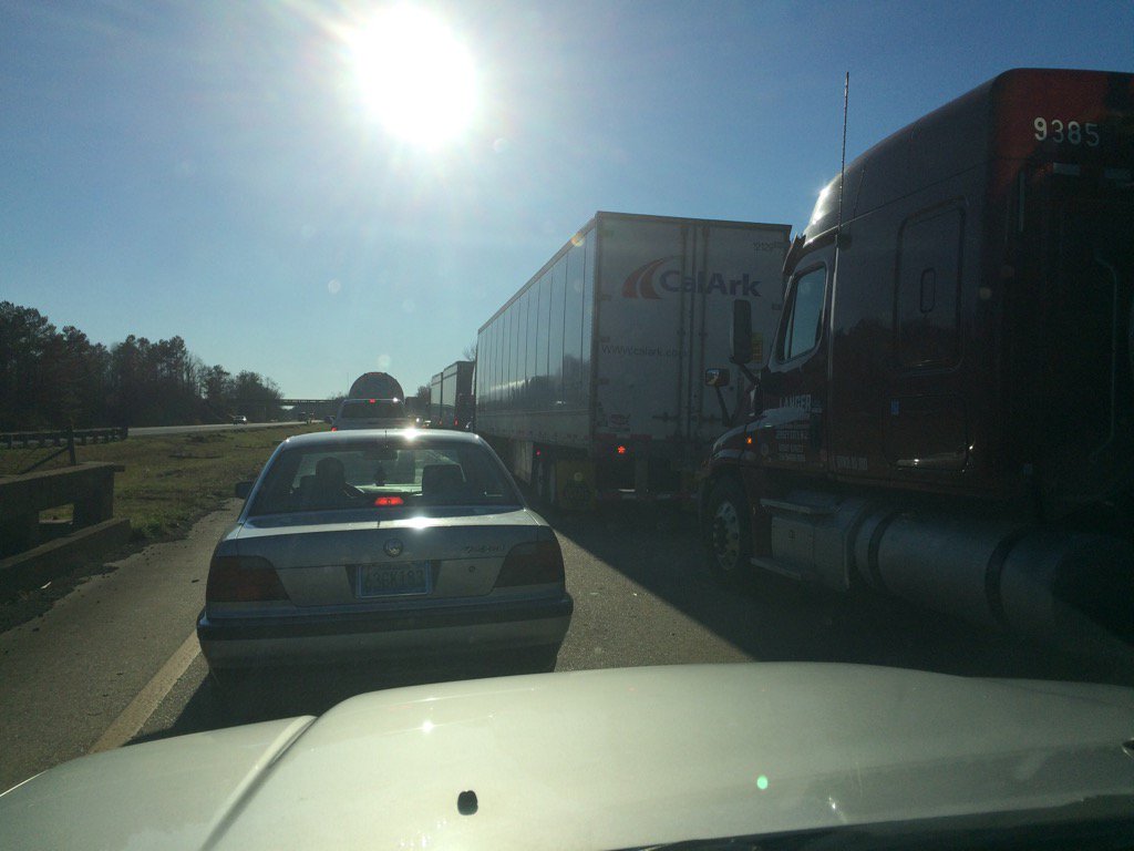 ProscorePlus's tweet image. Dead stop on I 20/59 westbound just passed toll way @spann