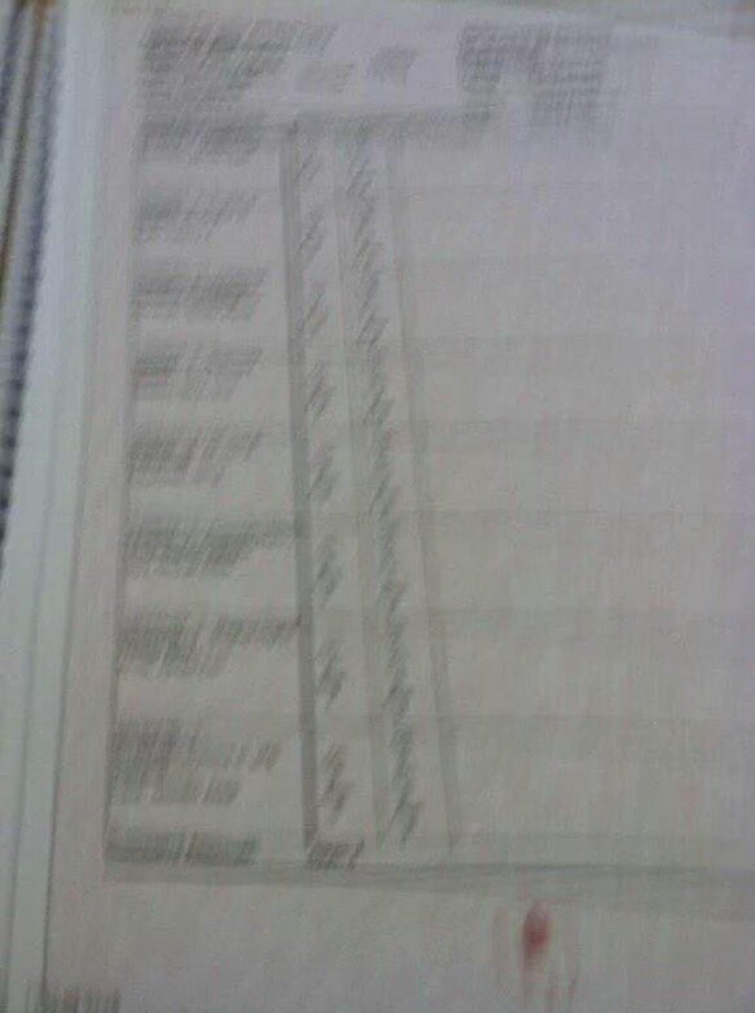soynormalvale's tweet photo. cuando tus padres te piden una foto de tus notas https://t.co/mGinVL9Lif