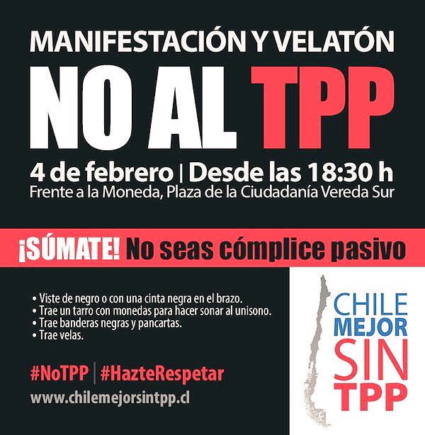 ElReVerde_'s tweet photo. #Chile @mejorsinTPP nons manifestamos en La Moneda ahora y por estas razones https://t.co/XAUGhbmcSF #NOALTPP https://t.co/bw5cskIDU6