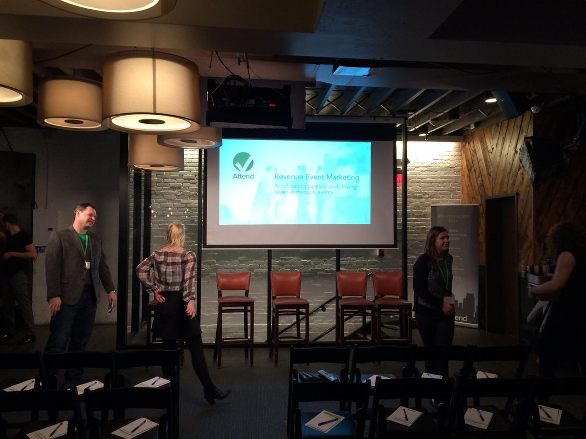 jmcd42's tweet image. Getting ready for the first night of the #EventHacker tour w/ @mvolpe and @AttendInc