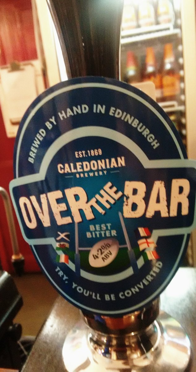 TheBullTavern's tweet photo. @rbs_6_nations just around the corner. Now on at The Bull Tavern #Woolwich @caledonianbeer #OverTheBar https://t.co/E8YO8JCT22