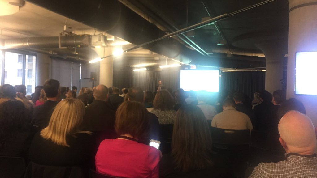 KYTrey's tweet photo. Big crowd at #UT4demoday to hear pitches from 8 informatics startups in @UpTechIdeas Class 4. https://t.co/2HoXmAUCvt
