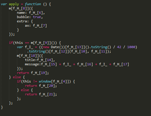 CodeIsReal's tweet image. f_H_, the key to understanding?
#zazzle #web #fun #obfuscation