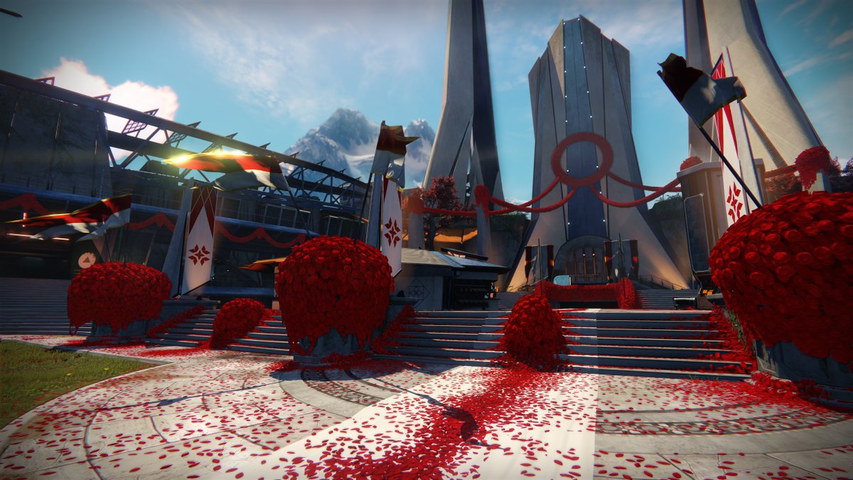Probably will spend more time staring at the pretty Tower than actually playing Crimson Doubles. <3 <3 <3