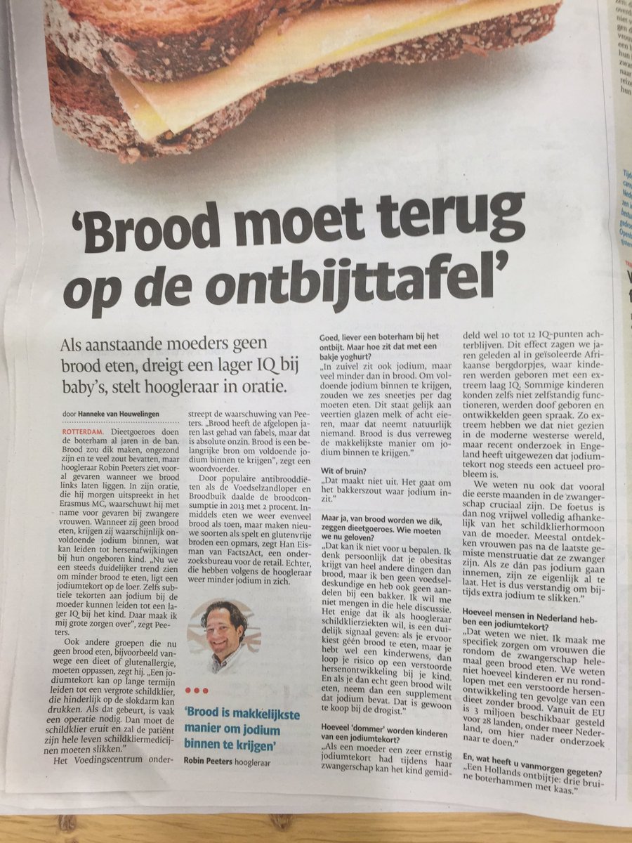 gustvanmontfort's tweet photo. Belangrijk statement @v_Heeswijk. En ook eens dat obesitas een andere oorzaak heeft dan paar boterhammen per dag! https://t.co/AAs0Lk81dq
