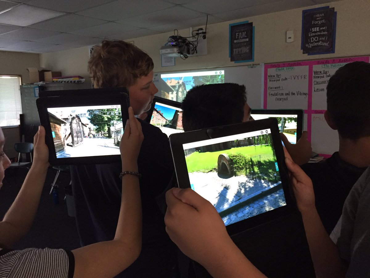 MDSonnyHistory's tweet photo. @nearpod  8th graders:virtual field trip to Auschwitz- Birkenau. #bwbobcats #FSD https://t.co/POtcqBmovt
