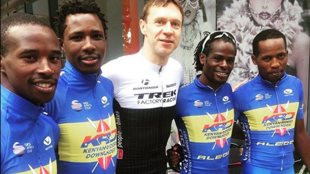 Good luck to the boys at tomorrow's Coothaburn KOM. Great support from <a href="/thejensie/">Jens Voigt</a>  on today's ride. Thanks mate