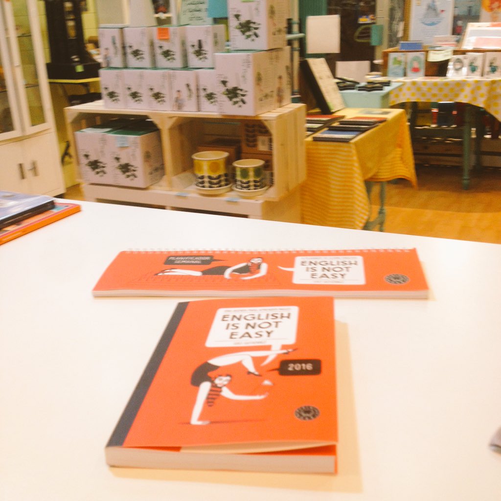 materialrev's tweet photo. Todavía estás a tiempo de cumplir tu propósito en #2016, comprarte una #agenda y aprender #English #EnglishIsNotEasy https://t.co/TQIQHAhaZi
