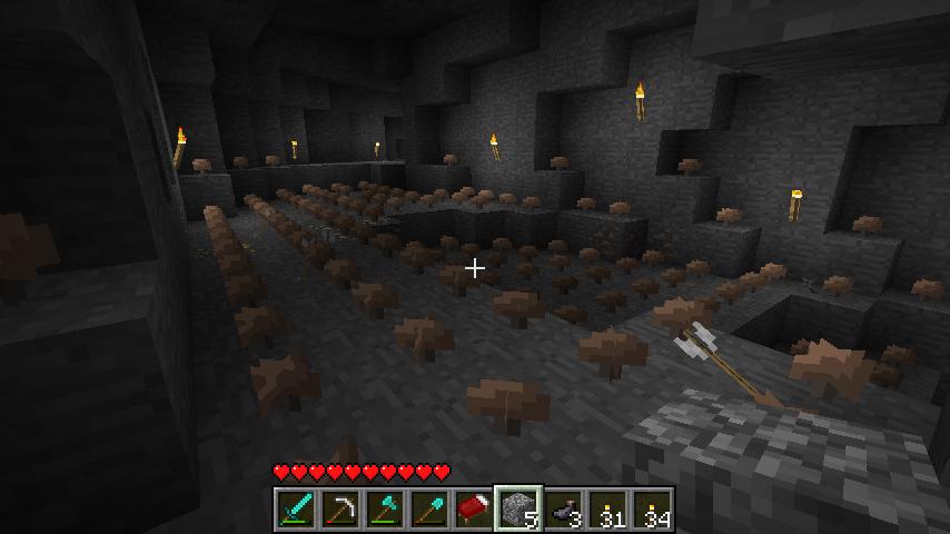 GTFOminecraft's tweet photo. These mushrooms have been working!! https://t.co/by8HI6fMaV