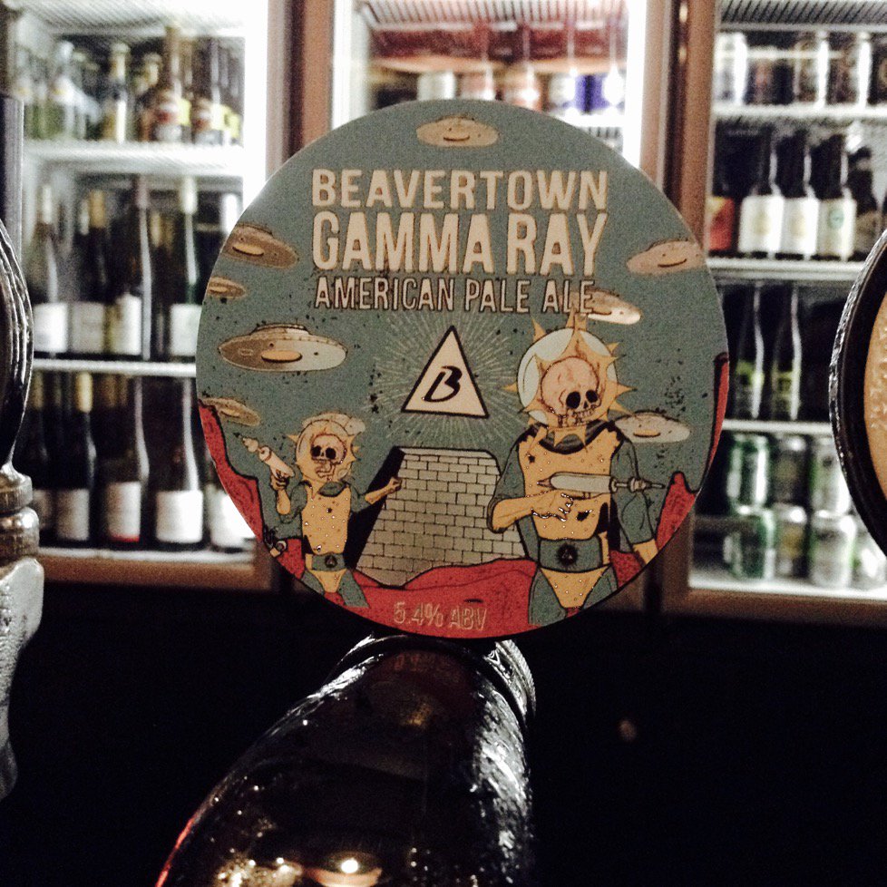 Guess who's back?! <a href="/BeavertownBeer/">Beavertown Brewery</a> Gamma Ray, pouring now down at <a href="/Malthouse/">Malthouse Wellington</a>